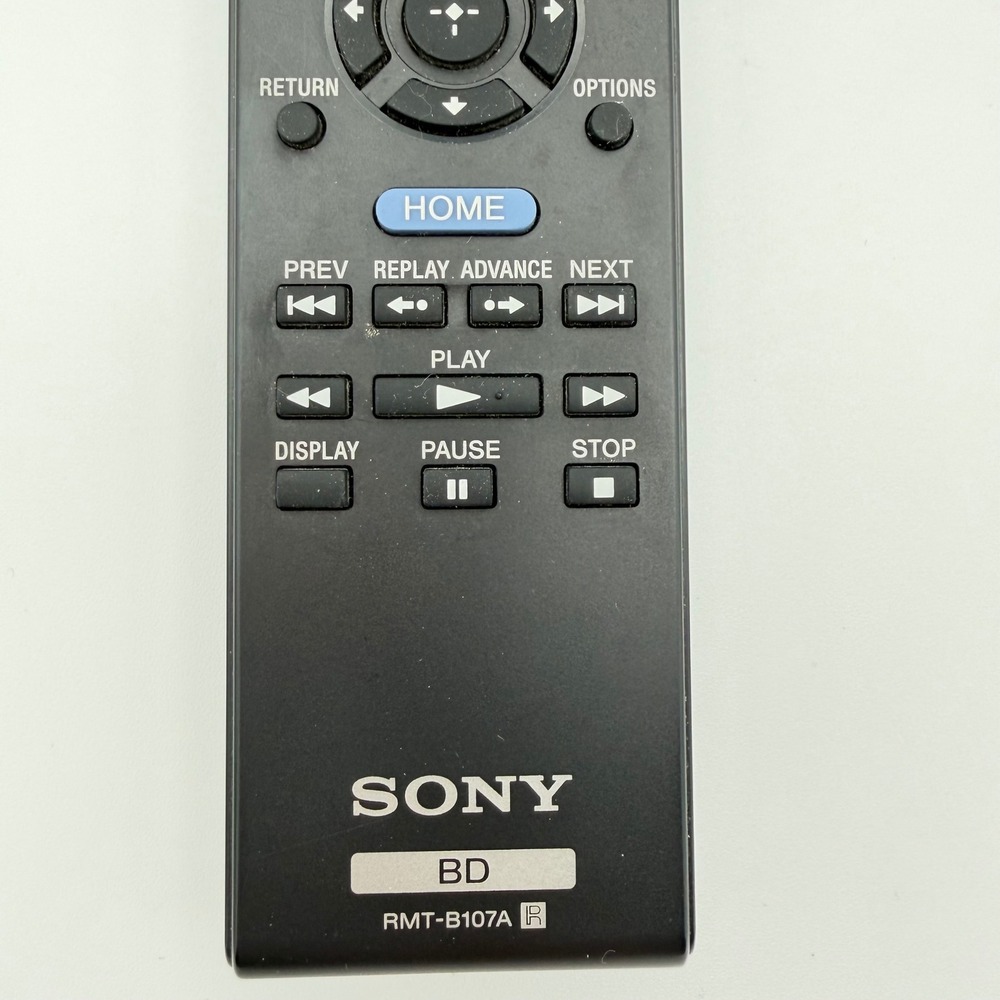Sony RMT-B107A OEM Blu-Ray Player Remote Control Tested Genuine - Picture 3 of 5